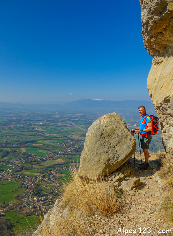 Le Mont Salève par le sentier de la Corraterie